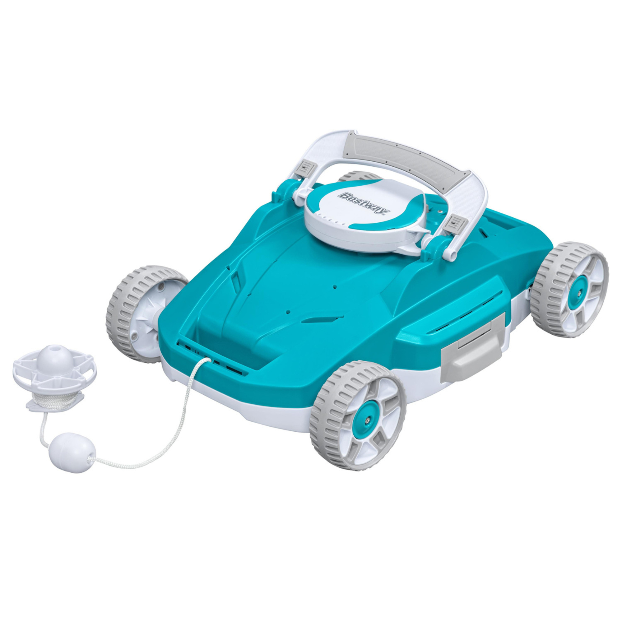 Bestway AquaTronix G200 Robotic Pool Vacuum, Cordless Debris Cleaning For Flat-Bottom In/Above Ground Swimming Pools
